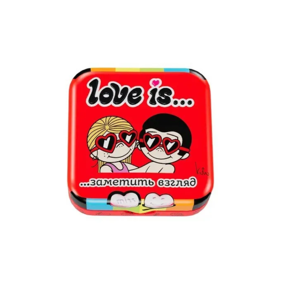Освежающие конфеты Love Is со вкусом клубники