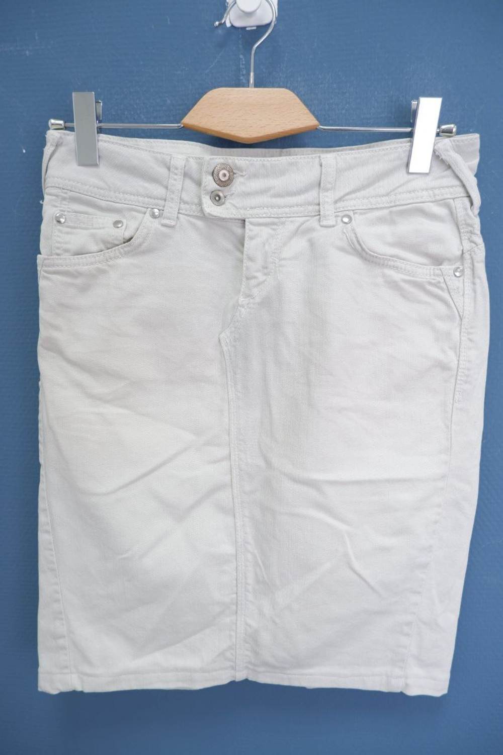 Юбка Zara светлая 44 размер