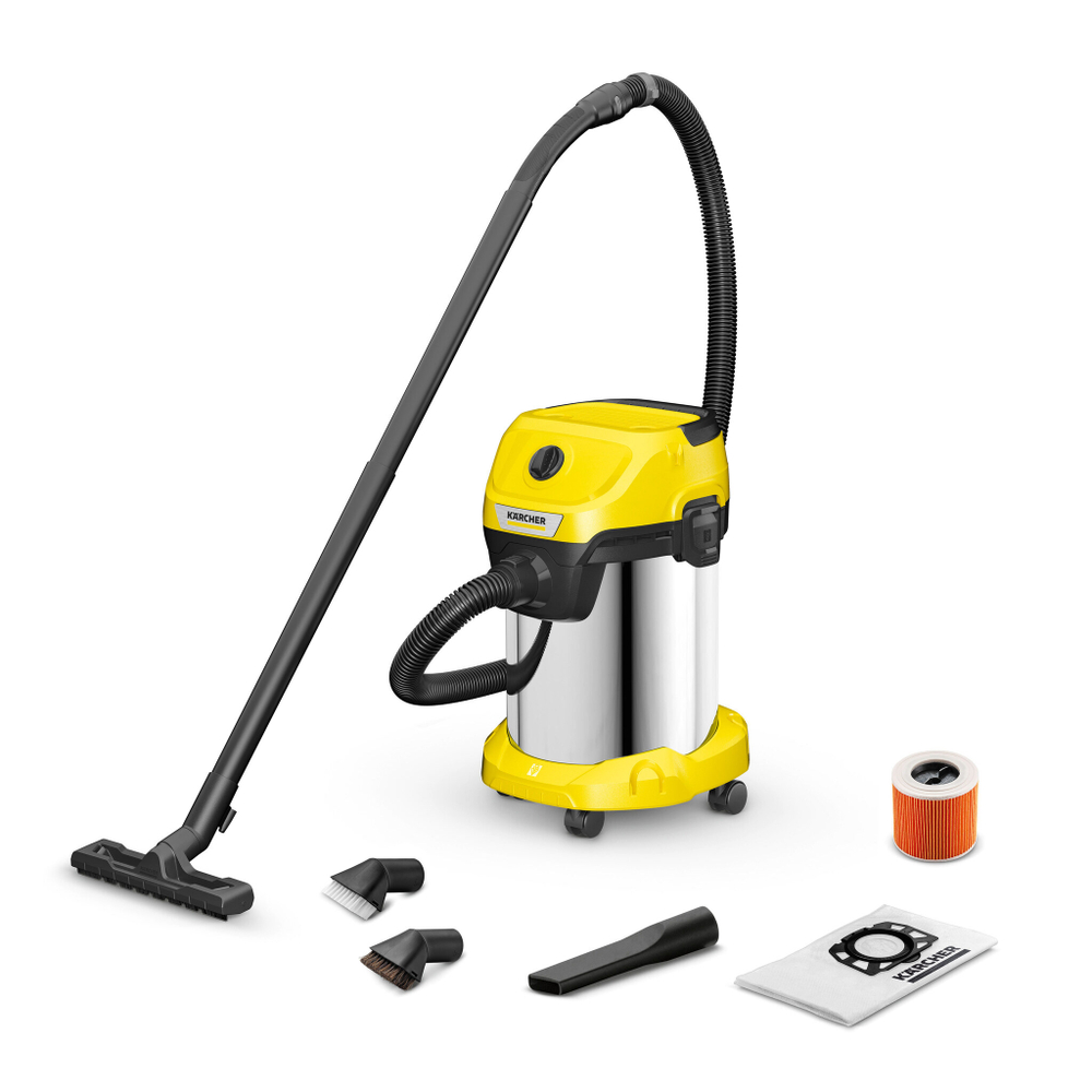 Хозяйственный пылесос WD 3 S V-19/4/20 Suc. Br. Kit
