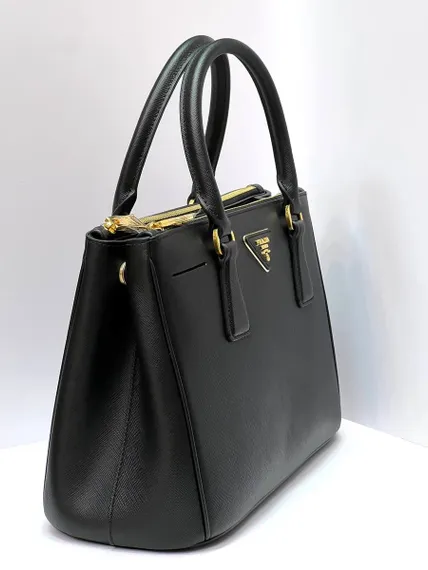 Большая сумка Prada Galleria из сафьяновой кожи