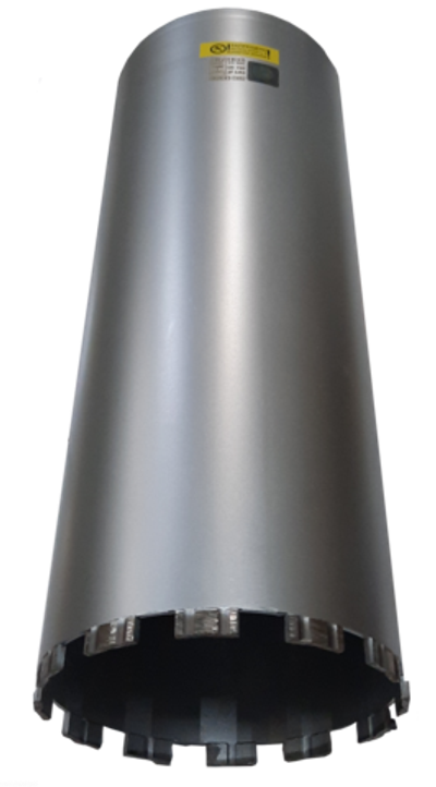 Коронка алмазная 162*450 Hilberg Laser 1 1/4 UNC HD720