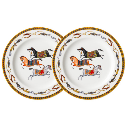 НАБОР ТАРЕЛОК ЗАКУСОЧНЫХ LEFARD "PASSAGE" 2 ШТ. 20 СМ (КОР=24НАБ.)