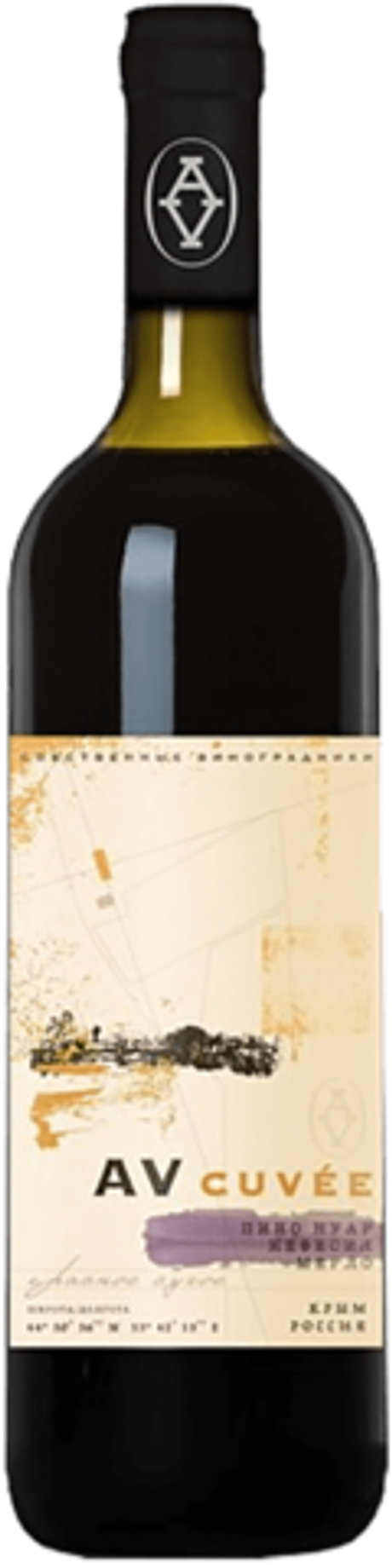 Вино АВ Кюве. Пино Нуар Кефесия Мерло