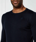 Шерстяной свитер Karl Lagerfeld - темно-синий(655000 544399)