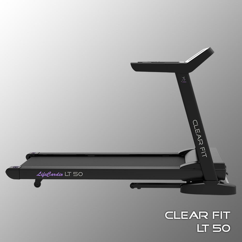 Беговая дорожка Clear Fit LifeCardio LT 50. Кардиотренажер для дома.