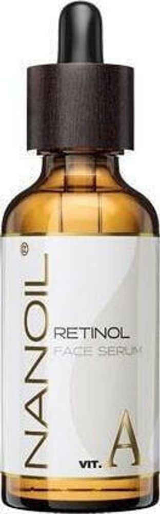 Сыворотки, ампулы и масла Nanoil Serum do twarzy z retinolem oraz witaminą A 50ml
