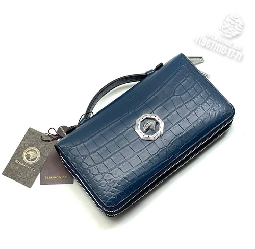 Портмоне Stefano Ricci из кожи крокодила