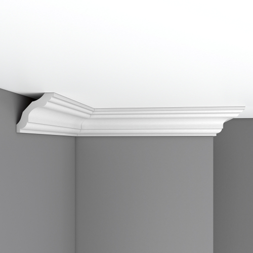 Плинтус потолочный гладкий Decomaster 96259 75х75х2400мм