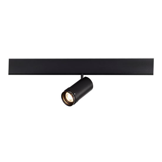 ST357.436.12 Магнитный трековый светильник ZOOM Черный LED 1*12W 3000K Lm Ra90 10-55° IP20 D50xH160 SKYLINE 48