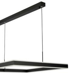 Citilux Дуэт CL719K311 LED Люстра подвесная с пультом Чёрная