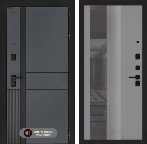 Эволаб 32 серый рельеф софт с тонированным зеркалом