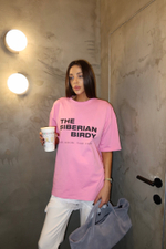 Футболка SIBERIAN BIRDY | Розовый