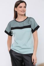 Блуза Тиффани (мята) Diolche