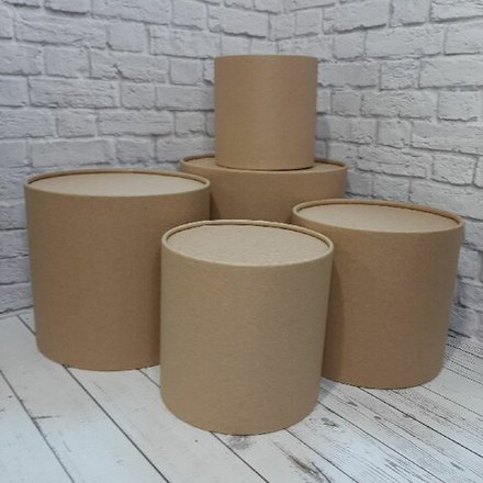 Коробка БЕЗ КРЫШКИ 10*10 КРАФТ МАТОВАЯ