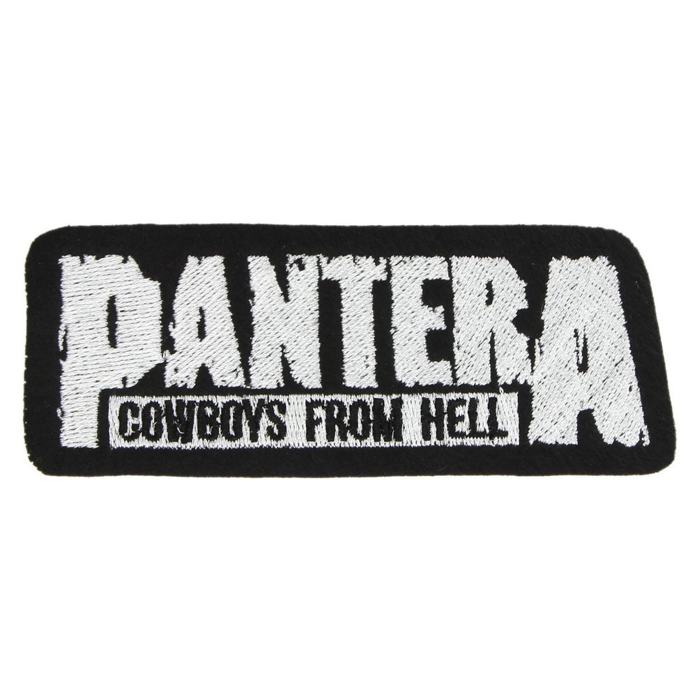 Нашивка с вышивкой группы Pantera