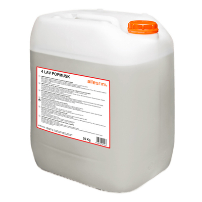 4 LAV PopMusk Концентрированный смягчитель для тканей c ароматом белого мускуса 20 кг