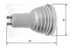 Лампа RGB с пультом 3W R50 GU10