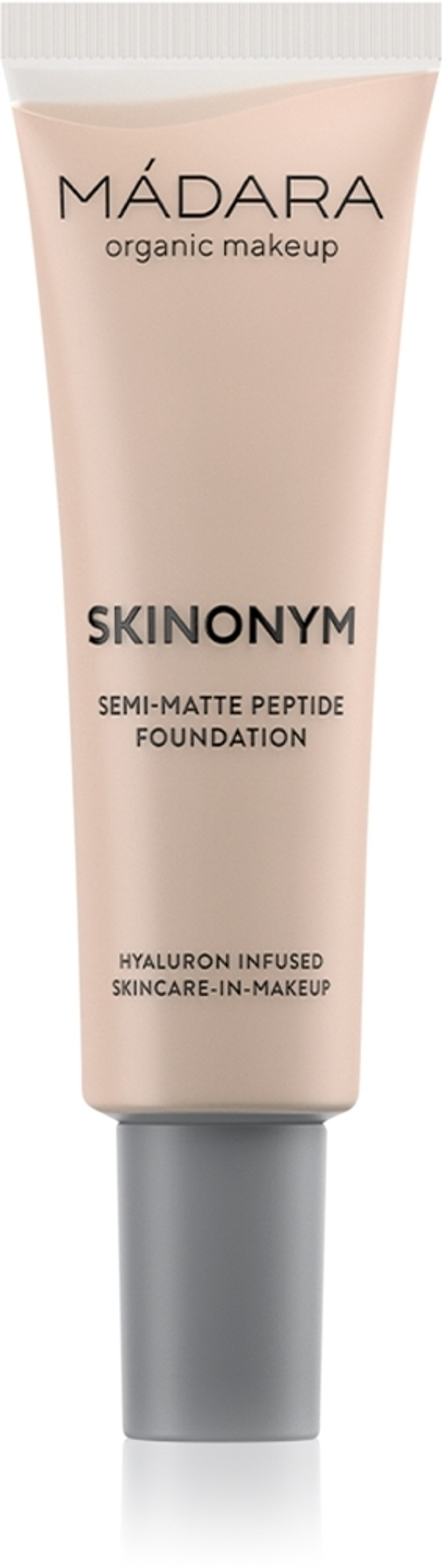 MÁDARA Skinonym Semi-Matte Peptide - Долговечный тональный крем с пептидами, 30 ml
