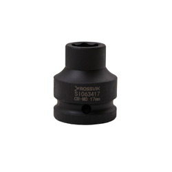 SI063417 Головка торцевая ударная 6-гранная ROSSVIK 3/4", 17мм