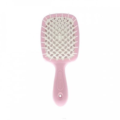 Расческа для волос JANEKE SuperBrush The Original Small мини Розовый с белым