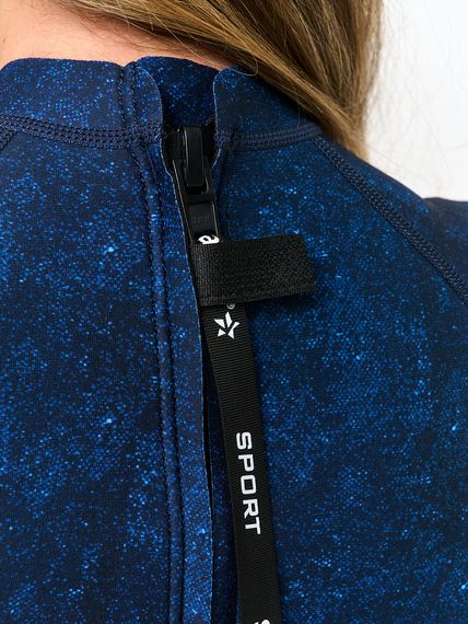 Короткий женский гидрокостюм Sargan Sport 1012/MBL 2 мм синий микс