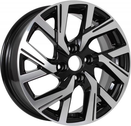 K&K KC1030 6x15 4x100 ET 40 Dia 60.1 (алмаз черный)