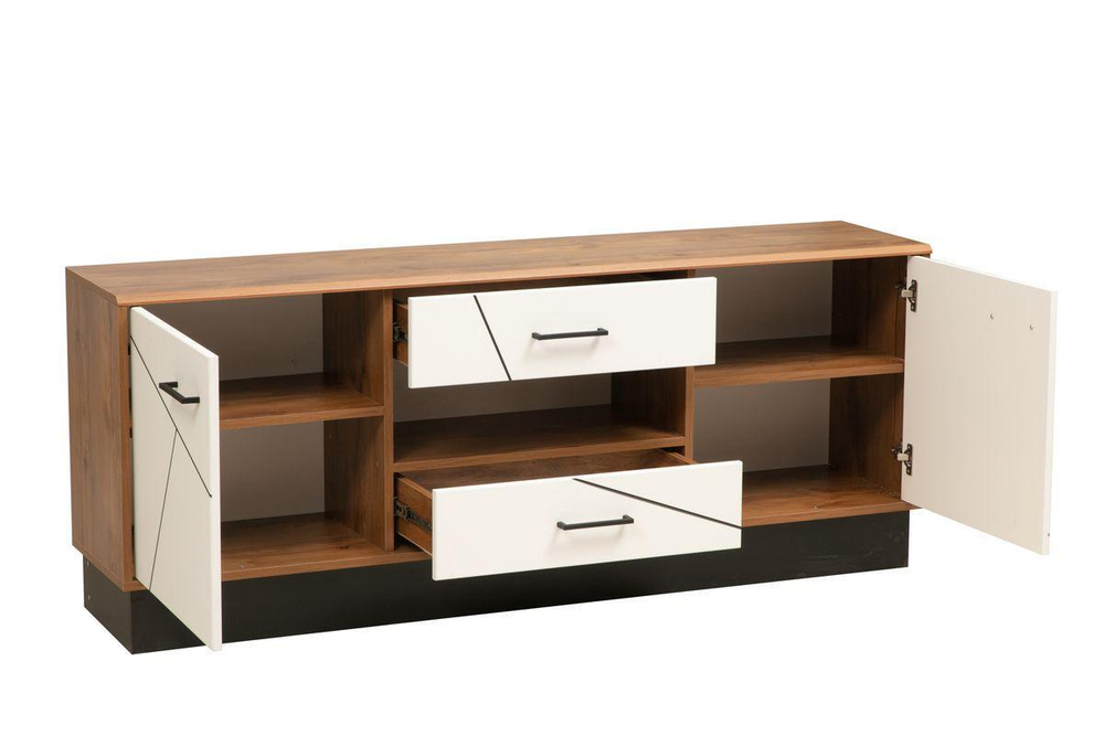 Тумба под ТВ Гамма 54.04 Таксония/Белый