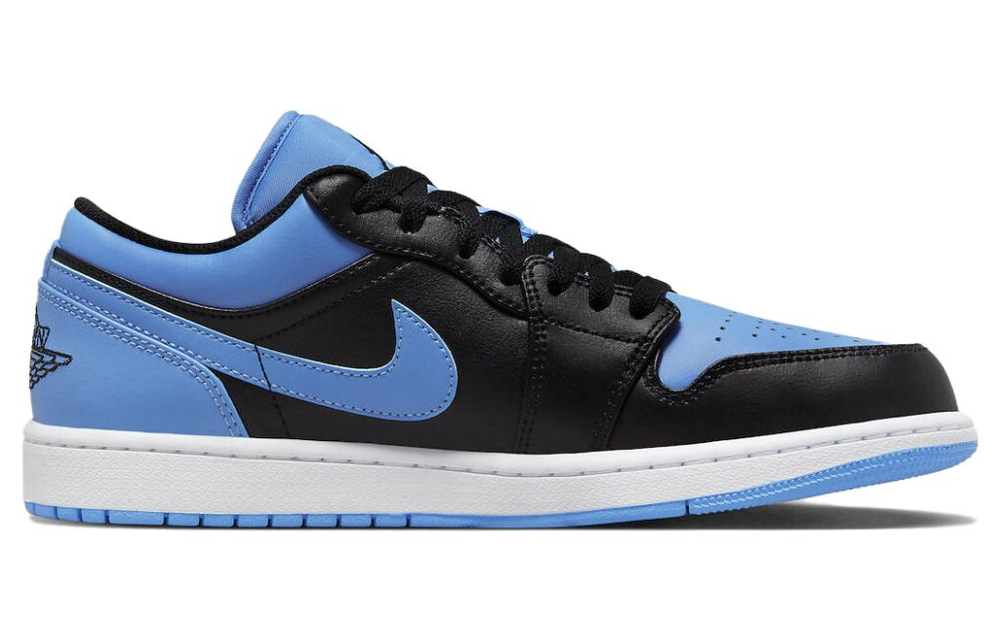 Jordan 1 Low Black University Blue