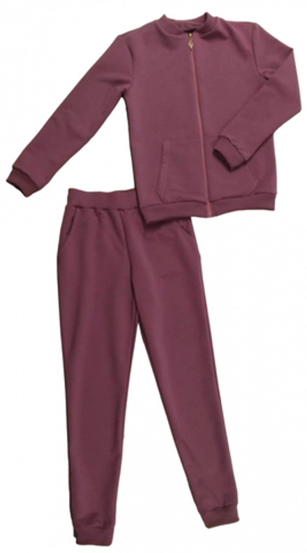 Спортивный костюм 0510/1 брусника, 2хн