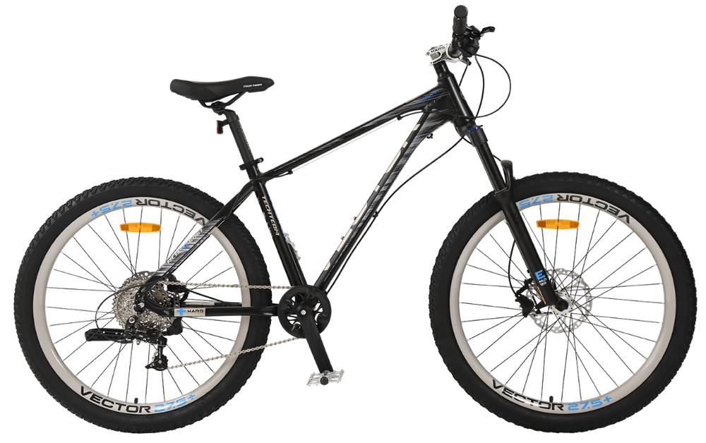 Велосипед TechTeam Vector 27,5"х17" черный