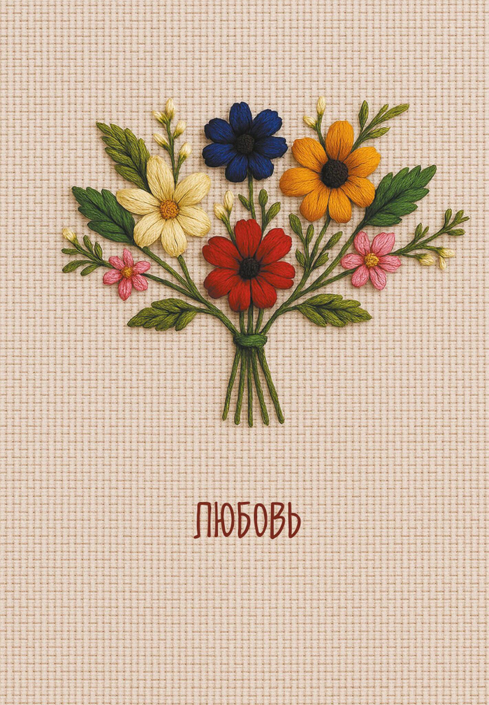 Любовь. Ежедневник недатированный (А5, 72 л.)