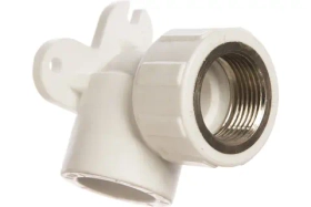 Угольник с внутренней резьбой с креплением ПП 25х3/4