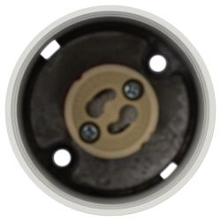 Светильник настенно-потолочный спот ЭРА OL50 WH MR16 GU10 IP20 белый | Накладные светильники