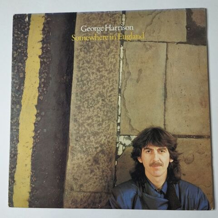 Винтажная виниловая пластинка LP George Harrison Somewhere In England (USA 1981)