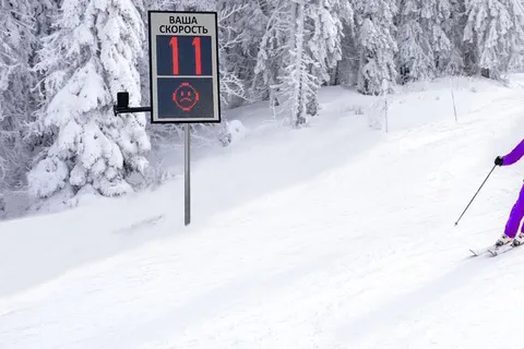 табло скорости