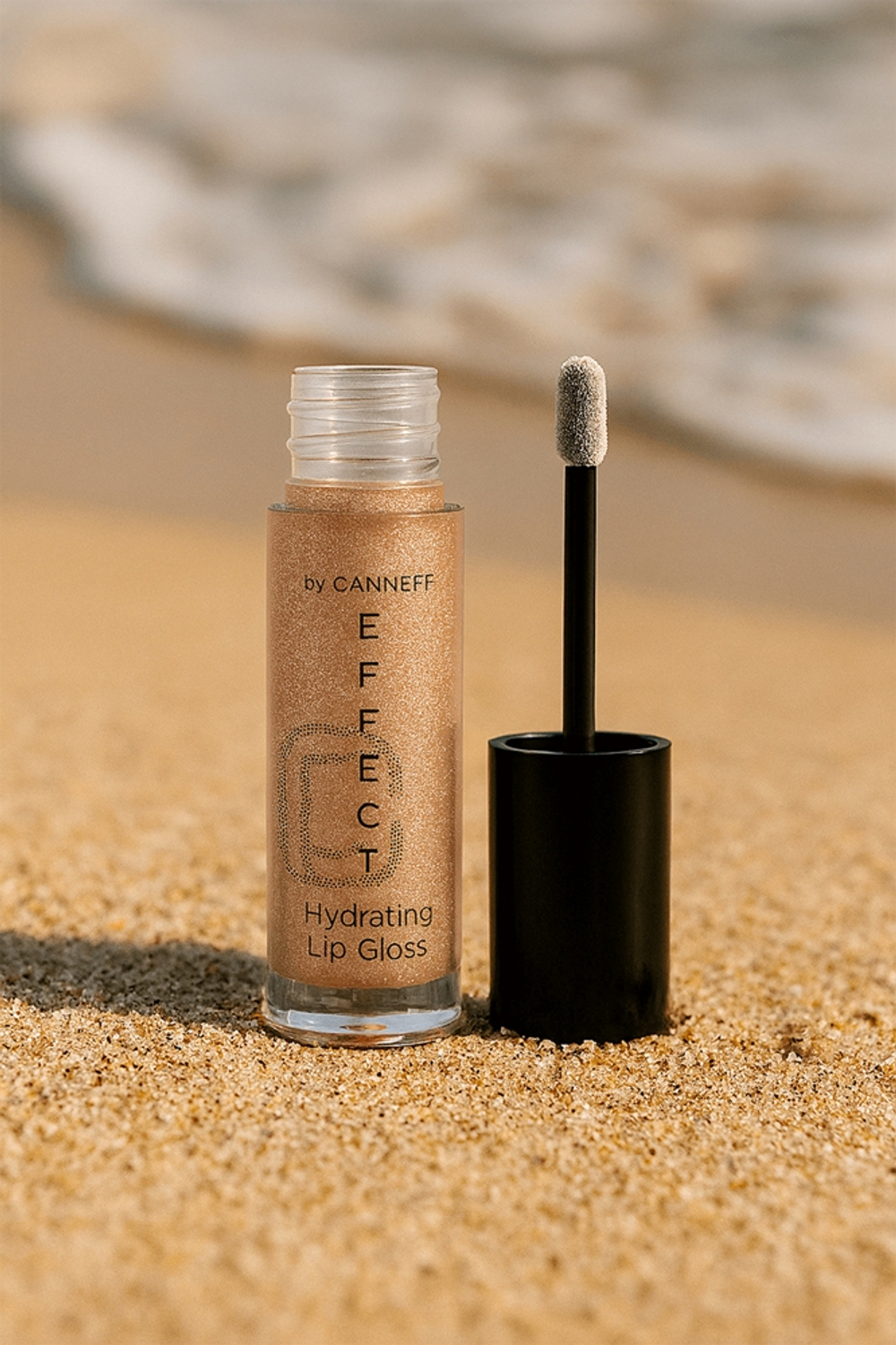 Canneff Effect by Canneff Hydrating Lip Gloss - Увлажняющий блеск для губ оттенок Mocha Mousse, 4 ml