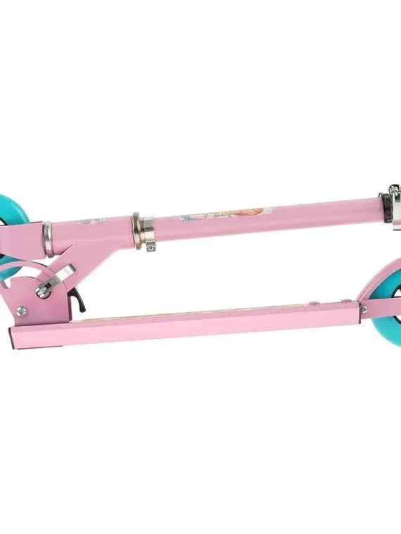 Самокат-снегокат зимний 2 в 1 «Красотка», цвет розовый