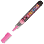 Маркер меловой розовый, 3мм, водная основа "Black Board Marker" (MunHwa)