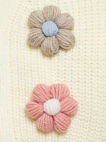 Кардиган с цветами, Молоко