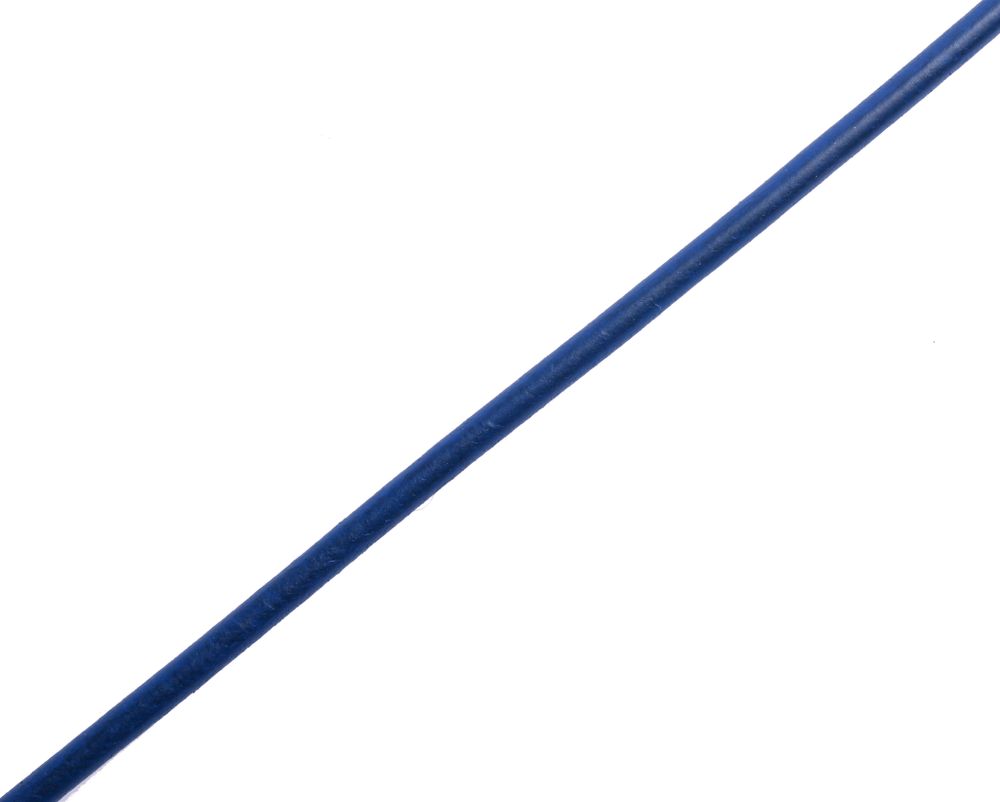 Шнурок круглый синий Ø 3.0 мм, дл. 40 см