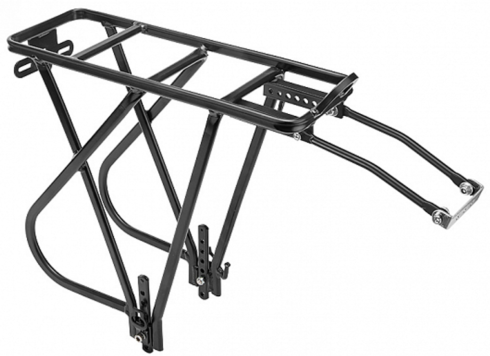 Багажник 24"-28" BLF-H16 STELS регулируемый алюминиевый чёрный