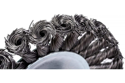 Щетка для УШМ 125 мм, M14, витая проволока ВОЛАТ 81060-125