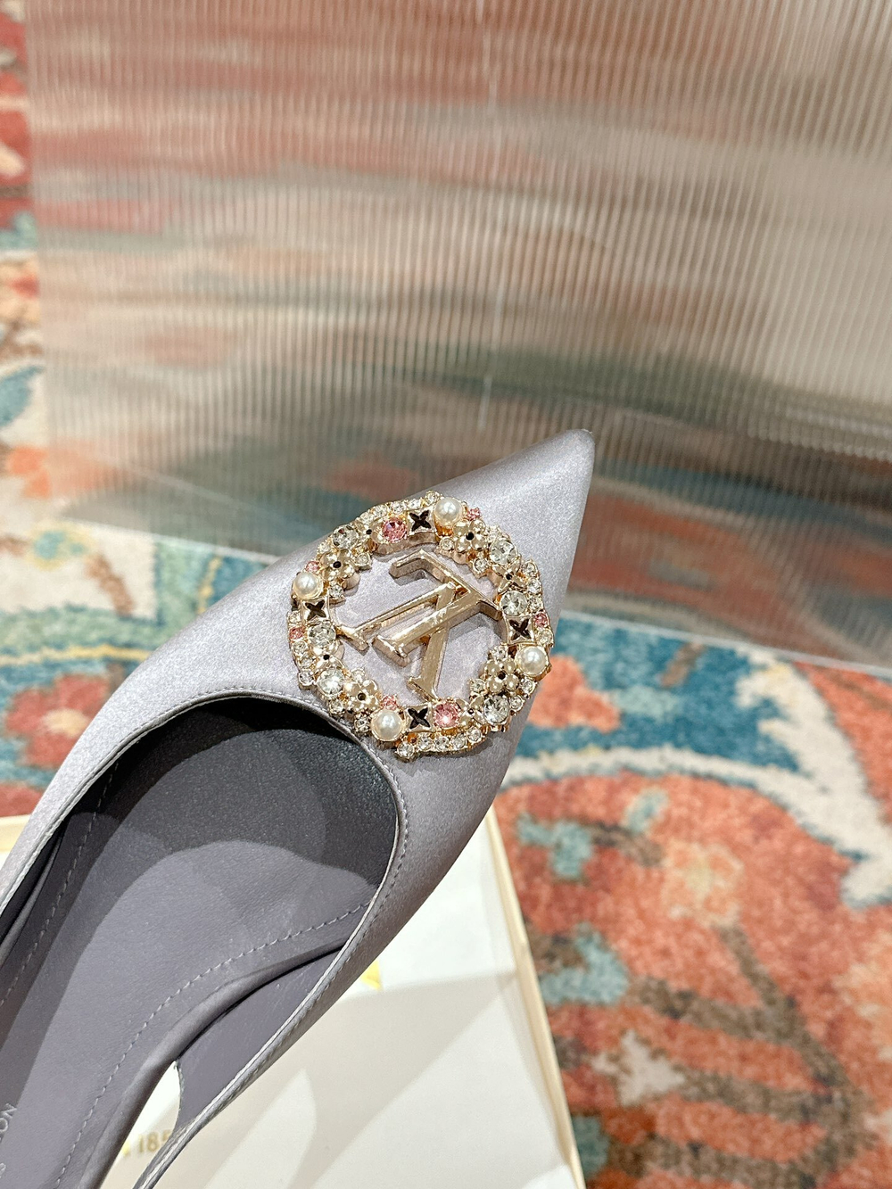 Louis Vuitton Met Slingback Ballerina