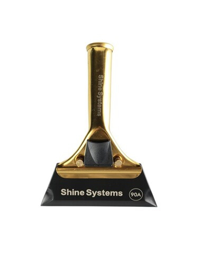 Shine Systems Ракель черный твердостью 90А с ручкой 15*12см