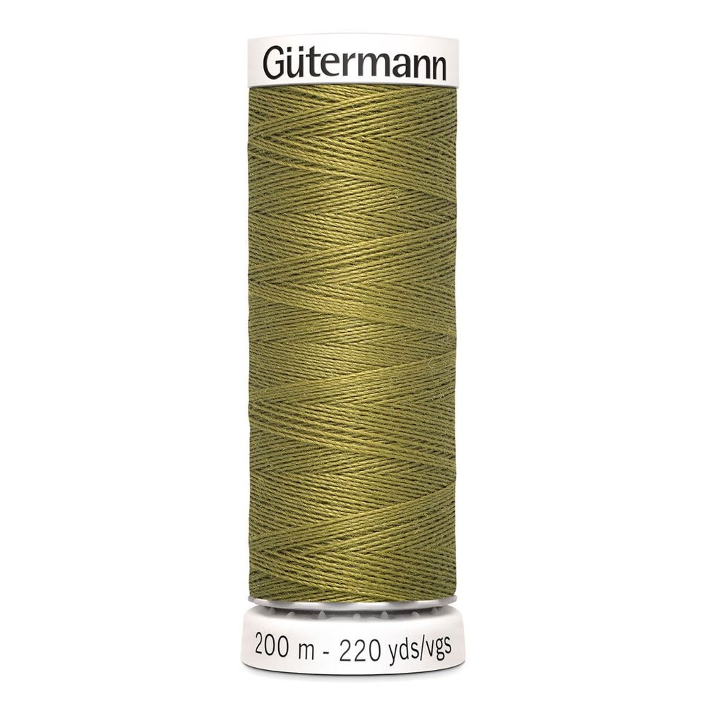 Нитки универсальные Gutermann Sew-all 100 (200 метров), 5 кат. | 397 т.горчичный