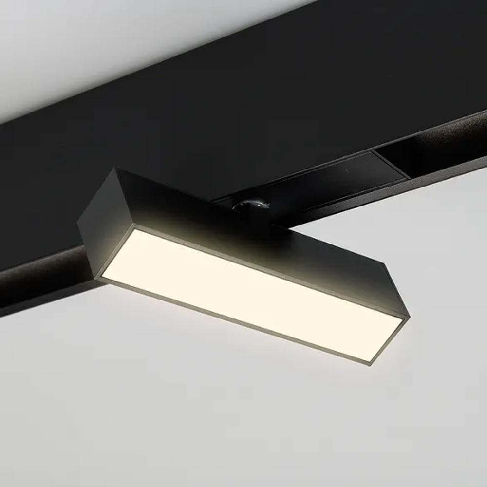 Светильник MAG-FLAT-FOLD-45-S205-6W Warm3000 (BK, 100 deg, 24V) (Arlight, IP20 Металл, 5 лет) 026987