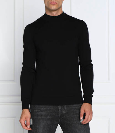 Хлопковый свитер san matteo HUGO - черный(50474173)