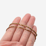 Гематин (гематит), оттенок "Бронза", кубик 1,4мм