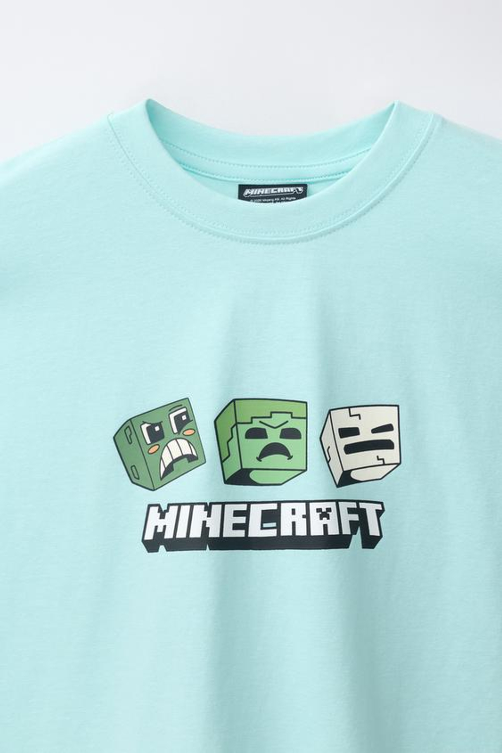ZARA ПИЖАМА MINECRAFT © MOJANG AB, СИНИЙ