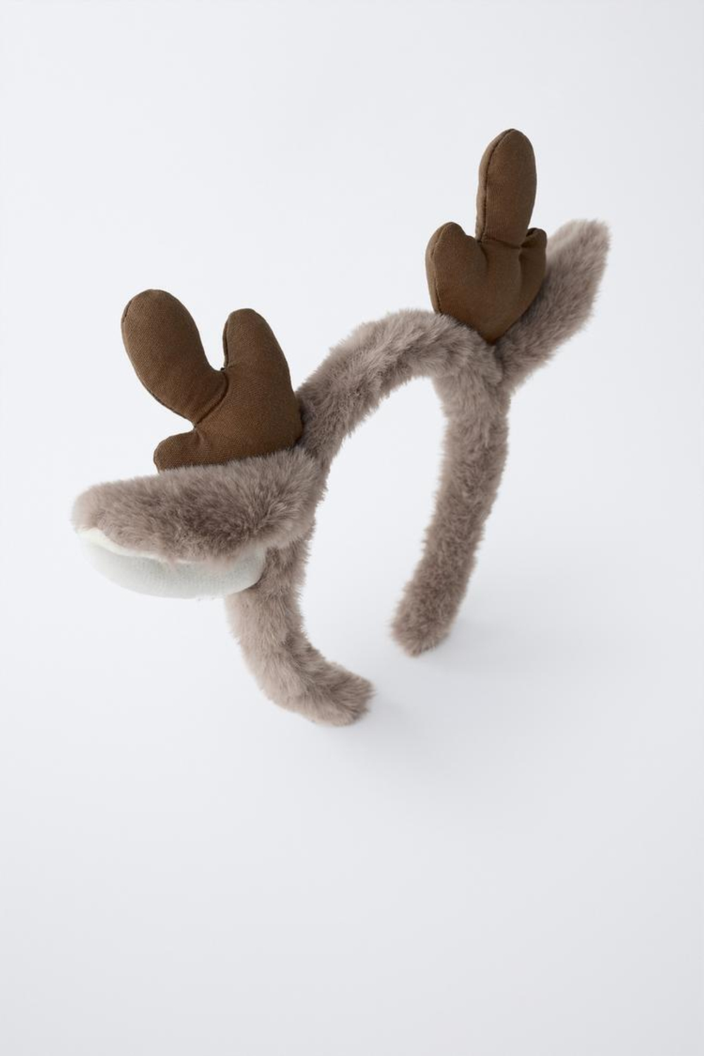 ZARA ОБОДОК ДЛЯ ВОЛОС «ОЛЕНЬ», КОРИЧНЕВЫЙ